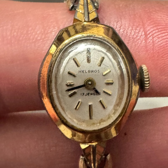 Helbros Gold Women's Watch vintage